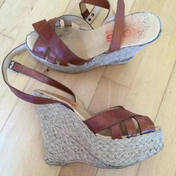 Y2K Michael Kors Wedges size 8 - Picture 3 of 4